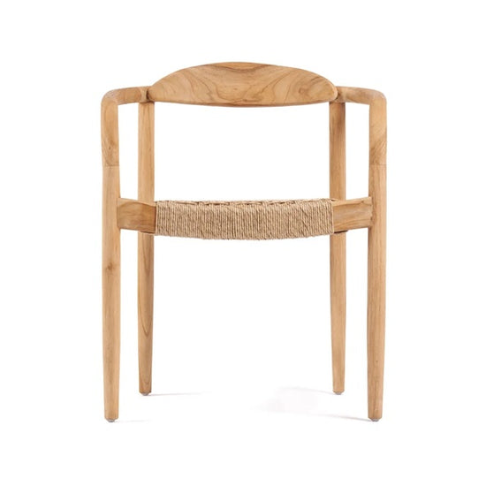 The Amaya Dining Chair - Natural - Outdoor