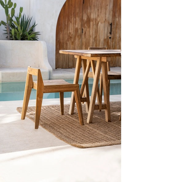 The Ydra Dining Chair - Natural - Outdoor